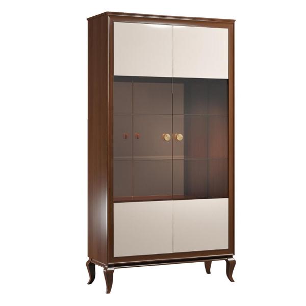 Vitrine Schaukasten Glasvitrine Vitrinenschrank Glasschrank Schrankvitrine von JV Möbel