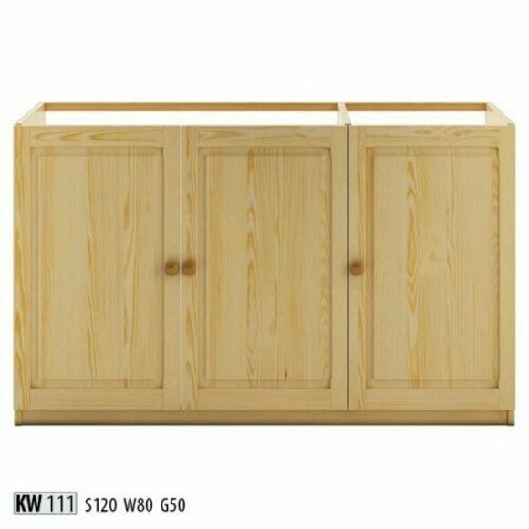 Vollholz Möbel Waschbeckenunterschrank Waschtisch Unterschrank von JV Möbel