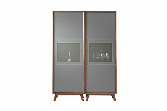 Wand Schrank Schränke Vitrine Glas Design Hoch Holz Vitrinen Wohn Zimmer Wand Schrank Schränke Vitrine Glas Design Hoch Holz Vitrinen Wohn Zimmer von JV Möbel
