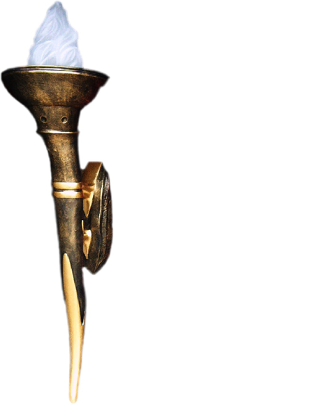 Wandleuchte Fackel Wandlampe Wand Lampen Leuchten Beleuchtung von JV Möbel