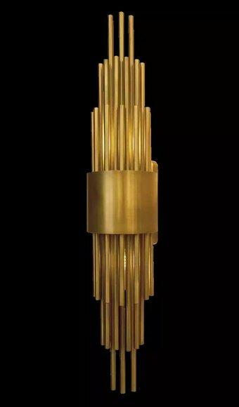 Wandleuchte Wohnzimmer Metal Base Wand Leuchten Lampe neu Modern von JV Moebel