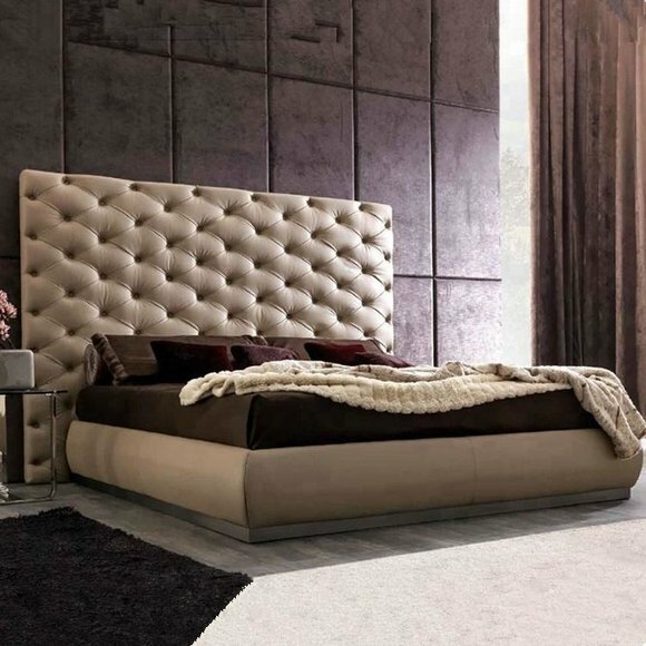 Wandpaneel Bett Paneel Chesterfield Polster Betten Schlafzimmer XXL Big Wandpaneel Bett Paneel Chesterfield Polster Betten Schlafzimmer XXL Big von JV Möbel