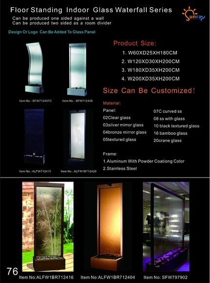 Wandpaneel Led Wasserwand Wasser Wände Blasen Wand Waterwall Wandpaneel Led Wasserwand Wasser Wände Blasen Wand Waterwall von JV Möbel