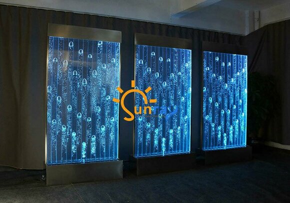 Wandpaneel Trennwand Wasser Wände Wand LED Wasserwand Design von JV Möbel