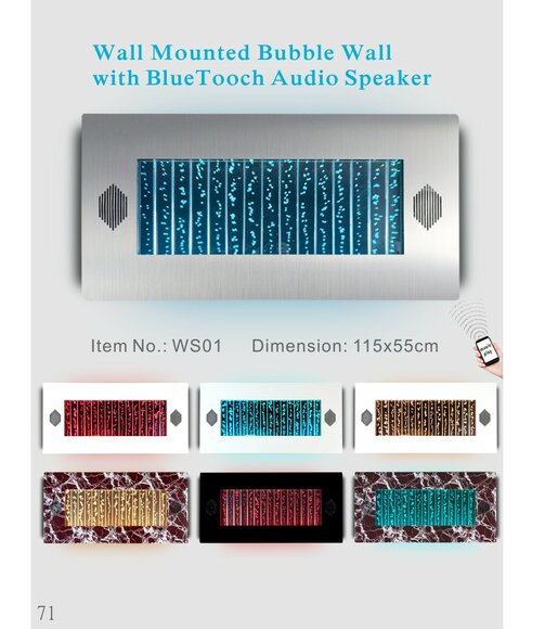 Wandpaneel led Wasserwand Wasser Wände Wasser Blasen Wand Wandpaneel led Wasserwand Wasser Wände Wasser Blasen Wand von JV Möbel