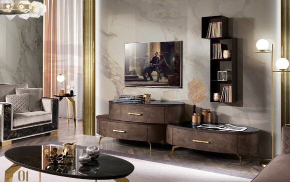 Wandregal Regal Bücherschranka Bücherregal Wohnwand Wohnzimmer Wand Regal Design Wandregal Regal Bücherschranka Bücherregal Wohnwand Wohnzimmer Wand Regal Design von JV Möbel