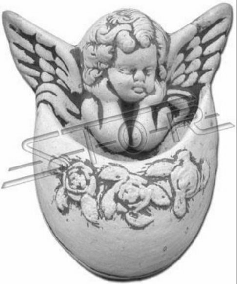 Wandrelief Steinplatte Bild Azteken Engel Antil Relief Steinguss Wand Bilder von JV Möbel