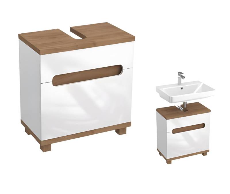 Waschbeckenschrank Badunterschrank Waschbeckenunterschrank Unterschrank von JV Möbel