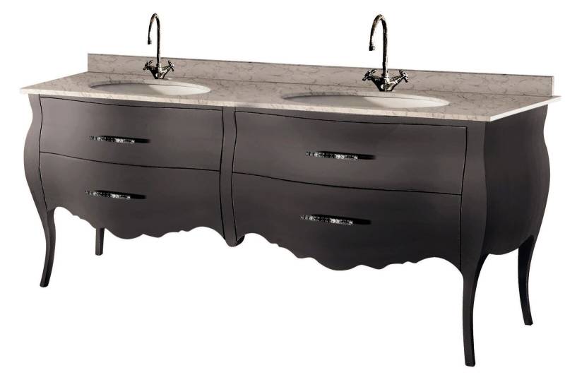 Waschtisch Waschbeckenunterschrank Badezimmerschrank Bad Schrank Becken Tisch von JV Möbel