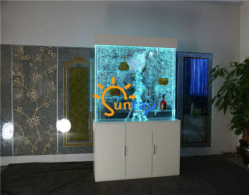 Wasser Wand Water Wall Säule Unterschrank Trennwand Ragal Vitrine von JV Möbel