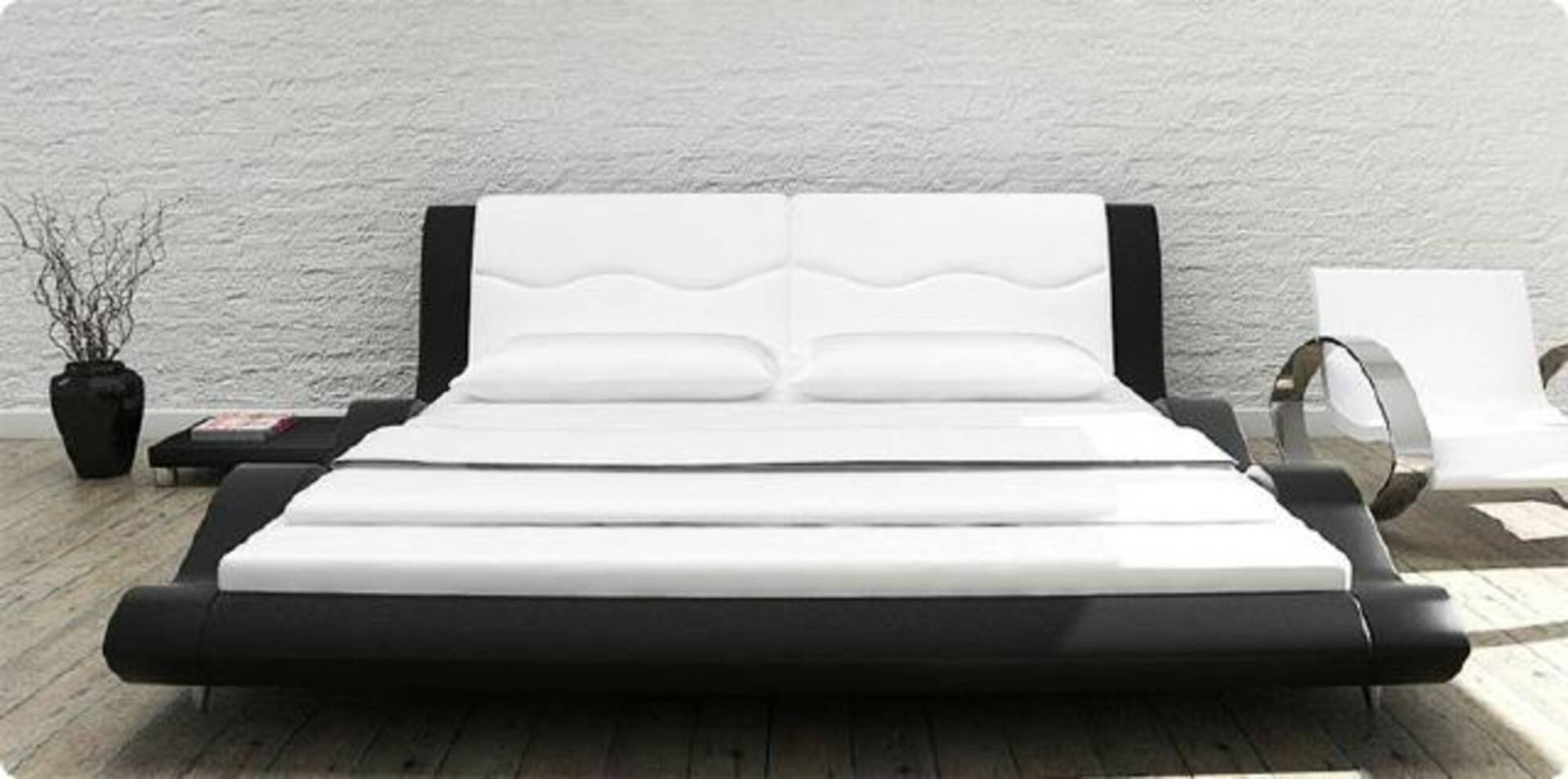 Wasserbett Komplett Lederbett Polsterbett mit Matratze Neu MORSKIE Bett Betten Wasserbett Komplett Lederbett Polsterbett mit Matratze Neu MORSKIE Bett Betten von JV Möbel