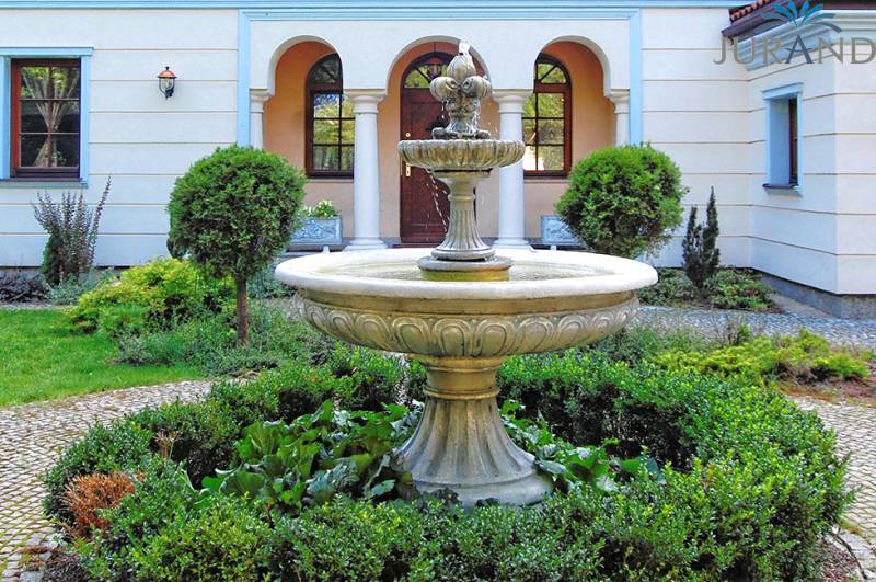 Wasserbrunnen Springbrunnen Brunnen Fontäne Fontaine Wasserspiele Garten von JV Möbel