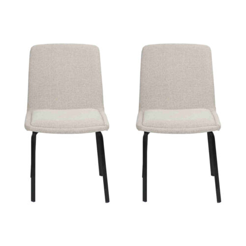 Weiße Polsterstühle Designer 2x Esszimmerstühle Moderne Küchenstühle von JV Möbel