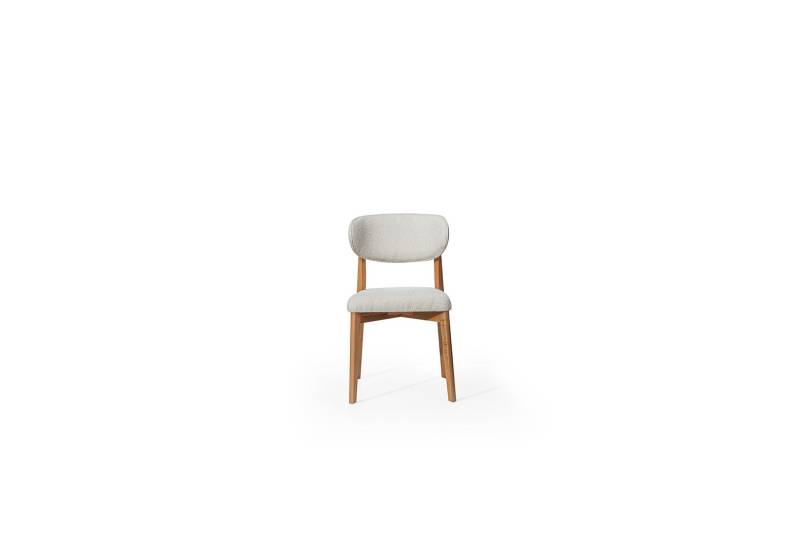 Weißer Esszimmerstuhl Designer Edle Küchenstühle Moderner Lehnstuhl von JV Möbel