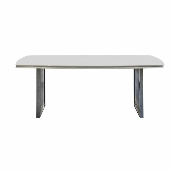 Weißer Küchentisch Designer Esstisch Rechteckiger Tisch Luxus Edle Möbel von JV Moebel