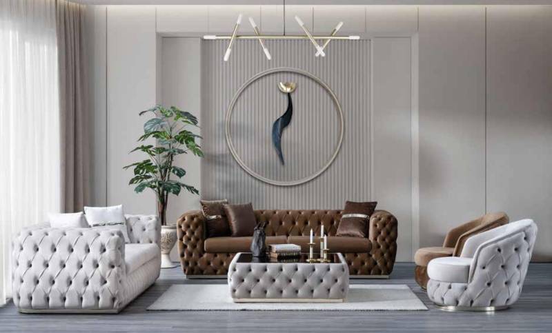 Weißer Polstersessel Designer Freizeitsessel Luxus Wohnzimmer Sitzer Neu von JV Möbel