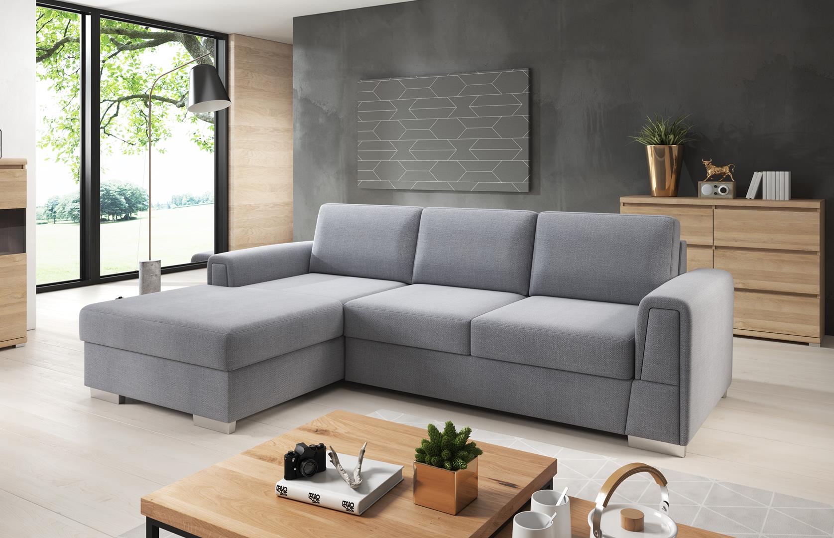 Wohnlandschaft Ecksofa L-Form Sofa Couch Design Couch Textil Modern Wohnlandschaft Ecksofa L-Form Sofa Couch Design Couch Textil Modern von JV Möbel