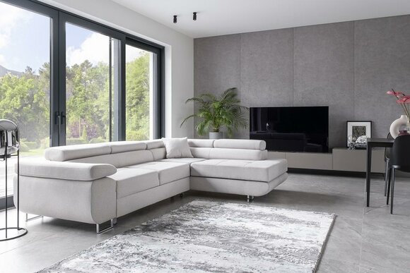 Wohnlandschaft L Form Ecksofa Textil Design Polster Garnitur Sofa Ecke Eckcouch Wohnlandschaft L Form Ecksofa Textil Design Polster Garnitur Sofa Ecke Eckcouch von JV Möbel