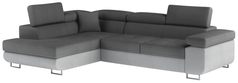 Wohnlandschaft L-Form Ecksofa Textil Design Polster Garnitur Sofort von JV Möbel