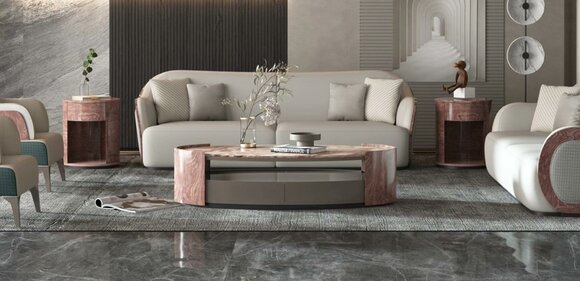 Wohnzimmer Couchtisch Beistelltisch Design Couchtische Sofa Tisch Luxus von JV Möbel