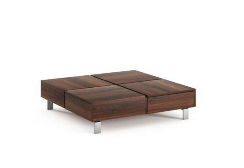 Wohnzimmer Couchtisch Luxus Walnuss Natur Designer Neue Einrichtung von JV Möbel