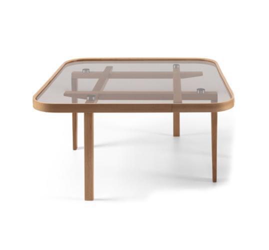 Wohnzimmer Couchtisch Moderner Luxus Möbel Glastisch Designer Holz Neu von JV Moebel
