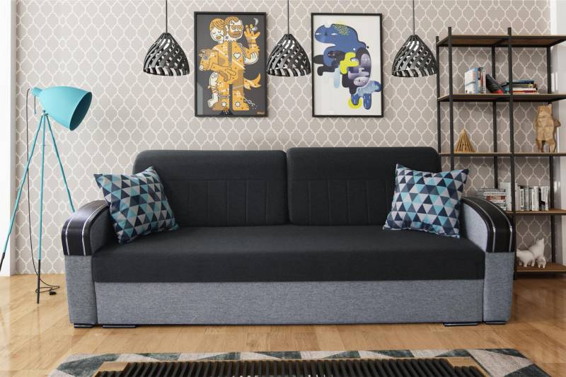 Wohnzimmer Design Couchen Polster Sofas Sitzmöbel Dreisitzer Sofa Schlafsofa Neu von JV Möbel