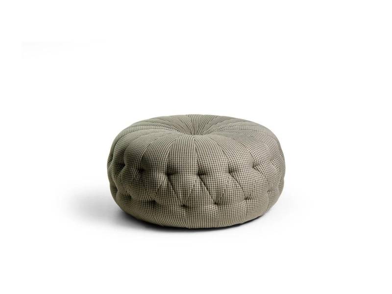 Wohnzimmer Einrichtung Design Hocker Polster Textil Fußhocker Neu von JV Möbel