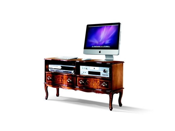 Wohnzimmer Holz Möbel Sideboard tv Lowboard rtv Schrank Barock Neu von JV Möbel