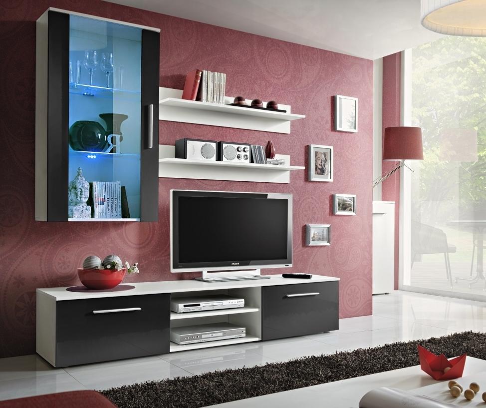 Wohnzimmer Luxus Einrichtung Set 4tlg Wohnwand Designer Möbel Hänge Vitrine Holz Wohnzimmer Luxus Einrichtung Set 4tlg Wohnwand Designer Möbel Hänge Vitrine Holz von JV Möbel