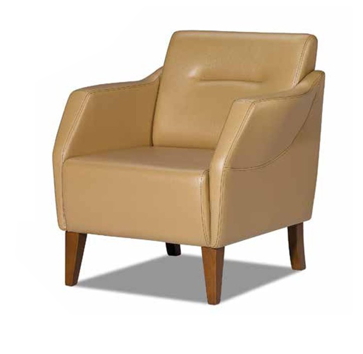 Wohnzimmer Sessel beige Design Luxus Sitz Leder Lounge Club Ohrensessel Wohnzimmer Sessel beige Design Luxus Sitz Leder Lounge Club Ohrensessel von JV Möbel