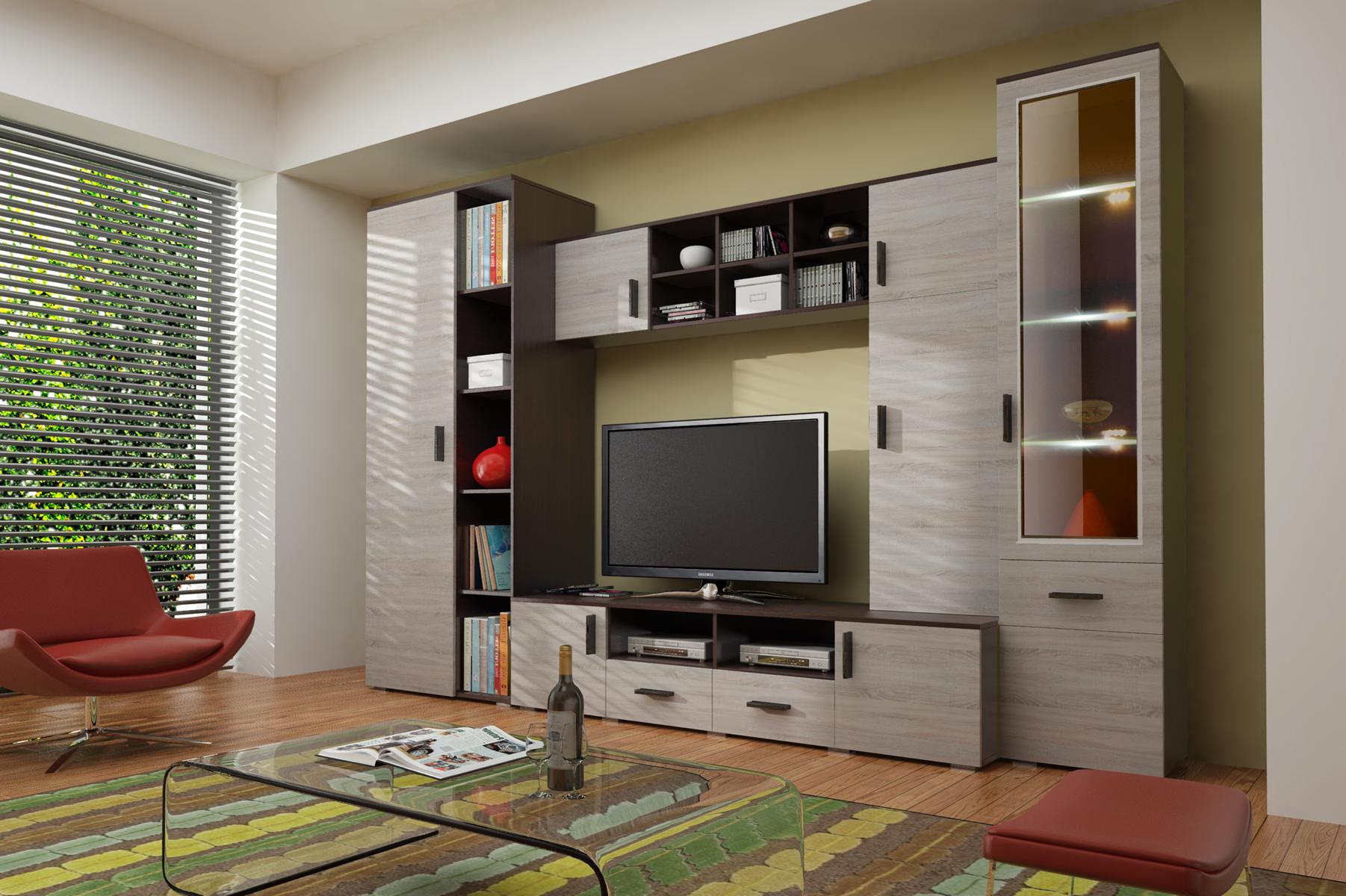 Wohnzimmer Wandregal TV Schrank Wandschränke Regal Holz Wohnzimmer Möbel Neu Wohnzimmer Wandregal TV Schrank Wandschränke Regal Holz Wohnzimmer Möbel Neu von JV Möbel