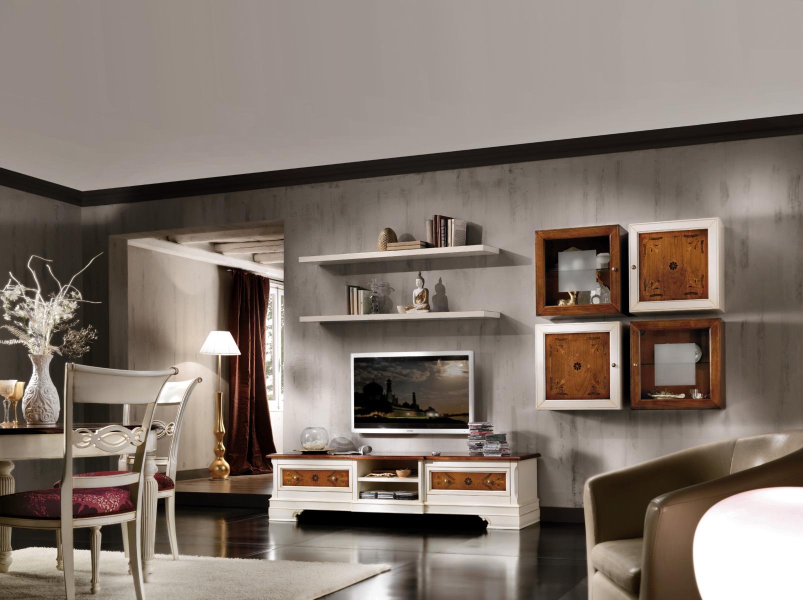 Wohnzimmer-Wandschrank-Set Wandschrank-Set Wandregal für Wohnzimmer TV Wandregal für Wohnzimmer Wohnzimmer-Wandschrank-Set Wandschrank-Set Wandregal für Wohnzimmer TV Wandregal für Wohnzimmer von JV Möbel