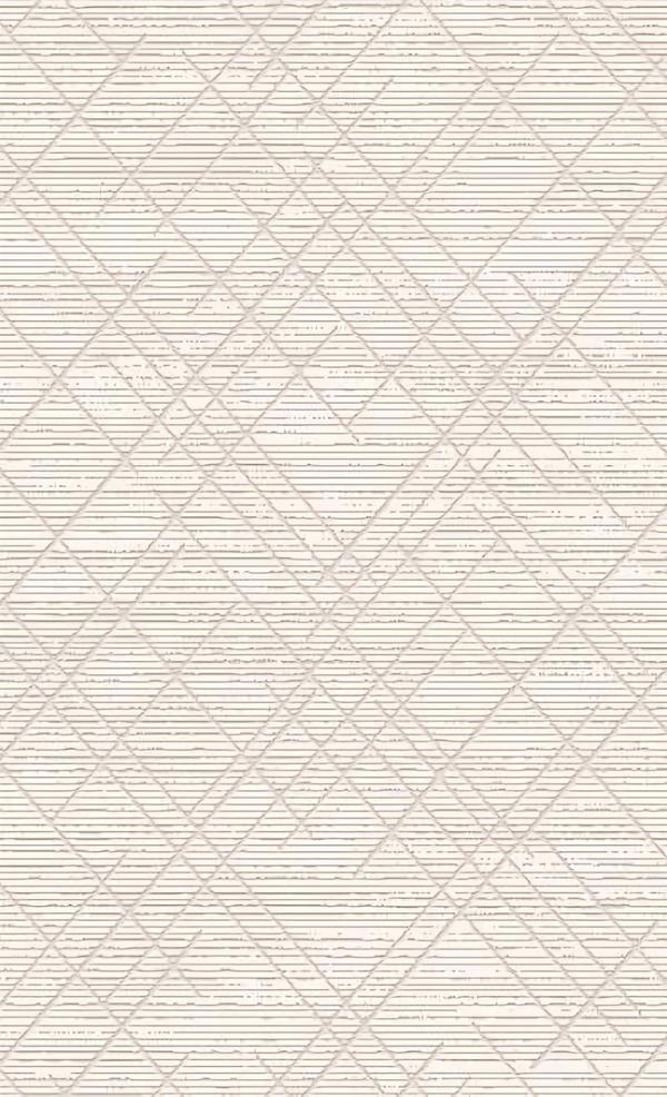 Wohnzimmerteppich Teppich Kurzflor Beige Linien Unifarben Einfarbig Teppiche von JV Möbel