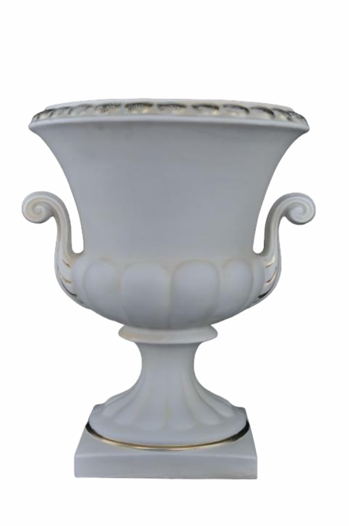 XXL Design Blumen Topf Dekoration Vase Vasen Handarbeit Deko Kelch Pokal Sofort von JV Möbel