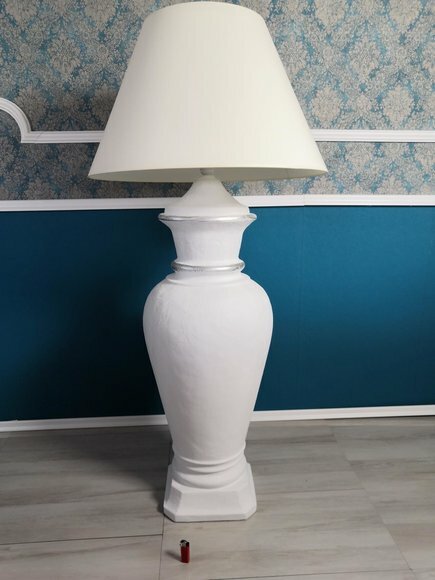 XXL Design Stehleuchte Vase Stand Lampe Lampen Beleuchtet Vitrine von JV Möbel