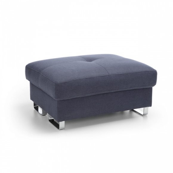 XXL Fußhocker Club Lounge Hocker Leder Textil Ottoman Designer Pufa von JV Moebel