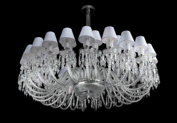 XXL Leuchte 36x Lampen Kronleuchter Palast Villa Leuchten Lampe Kristall XXL Leuchte 36x Lampen Kronleuchter Palast Villa Leuchten Lampe Kristall von JV Möbel