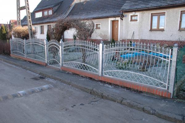 Zaun Garten Klassische Schmiedeeisen Handgefertigt nach Maß Geländer M213 1lfm Zaun Garten Klassische Schmiedeeisen Handgefertigt nach Maß Geländer M213 1lfm von JV Möbel
