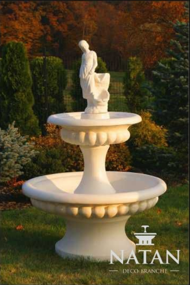 Zierbrunnen Springbrunnen 163cm Skulptur Brunnen Deko Garten Fontaine Zierbrunnen Springbrunnen 163cm Skulptur Brunnen Deko Garten Fontaine von JV Möbel