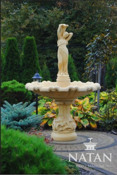 Zierbrunnen Springbrunnen Brunnen Garten Dekoration Fontaine Teich von JV Möbel