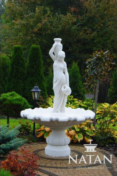 Zierbrunnen Springbrunnen Brunnen Garten Dekoration Fontaine Teich von JV Möbel