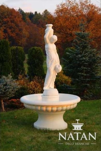 Zierbrunnen Springbrunnen Figur 206cm Brunnen Dekoration Garten Fontaine Zierbrunnen Springbrunnen Figur 206cm Brunnen Dekoration Garten Fontaine von JV Möbel