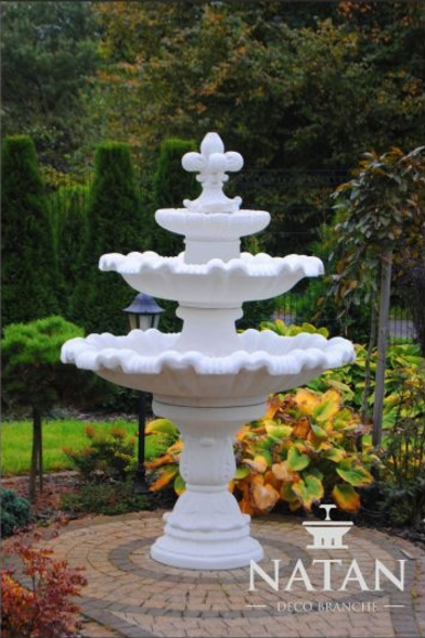 Zierbrunnen Springbrunnen Skulptur Brunnen Deko Garten Fontaine Teich von JV Möbel