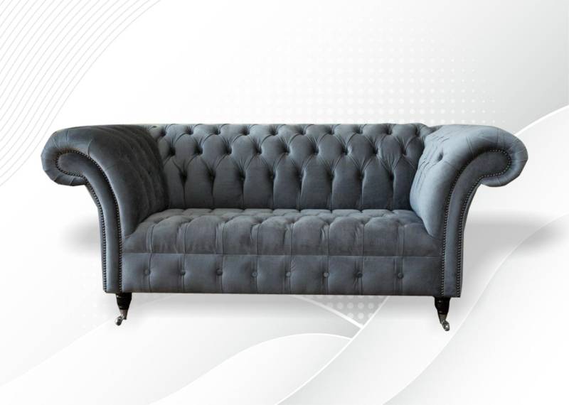 Zweisitzer Ledersofa Wohnzimmer Designer Couchen Polster Sofa Sofas 2 Sitzer Neu von JV Möbel