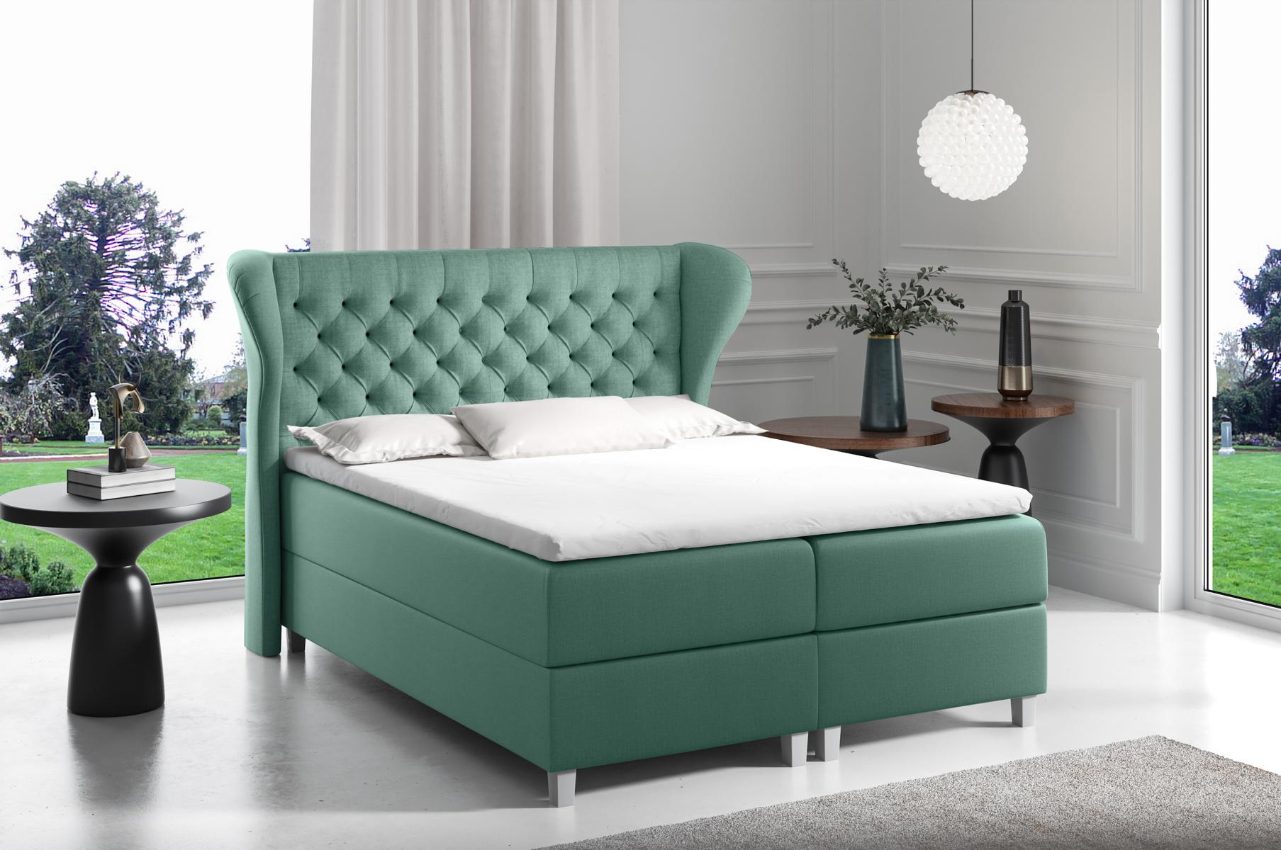 bett chesterfield box spring möbel betten king size samt hotel neu schlafzimmer bett chesterfield box spring möbel betten king size samt hotel neu schlafzimmer von JV Möbel
