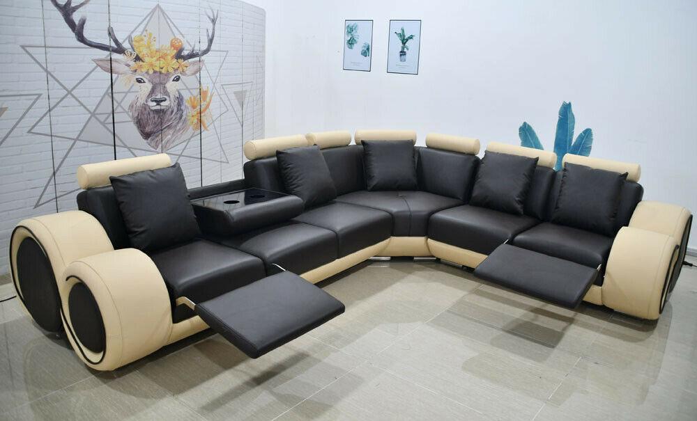 design ecksofa couch garnitur leder relax funktion sofa -- Geschütztes Design -- design ecksofa couch garnitur leder relax funktion sofa -- Geschütztes Design -- von JV Möbel