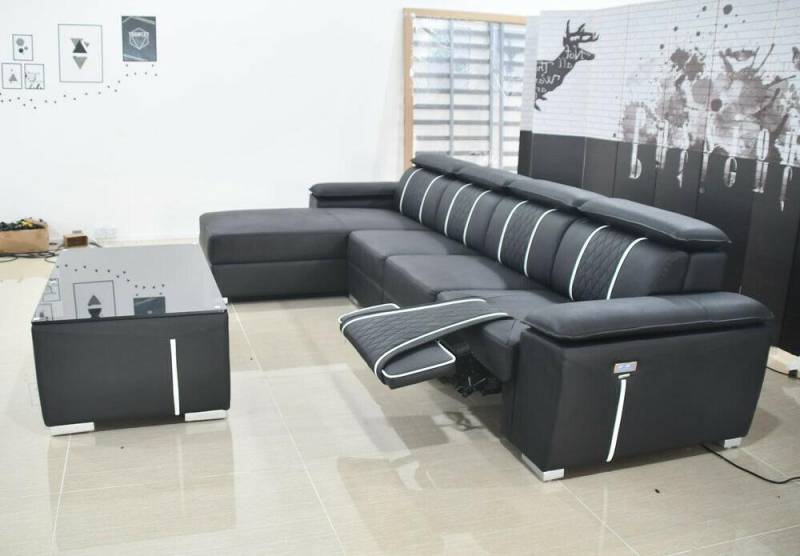 design ecksofa couch polster garnitur automatische relax funktion sofa neu leder design ecksofa couch polster garnitur automatische relax funktion sofa neu leder von JV Möbel