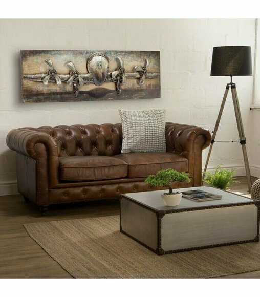 jvmoebel ® Leder Sofa Couch - Design Polster Zweisitzer Couch von JV Möbel