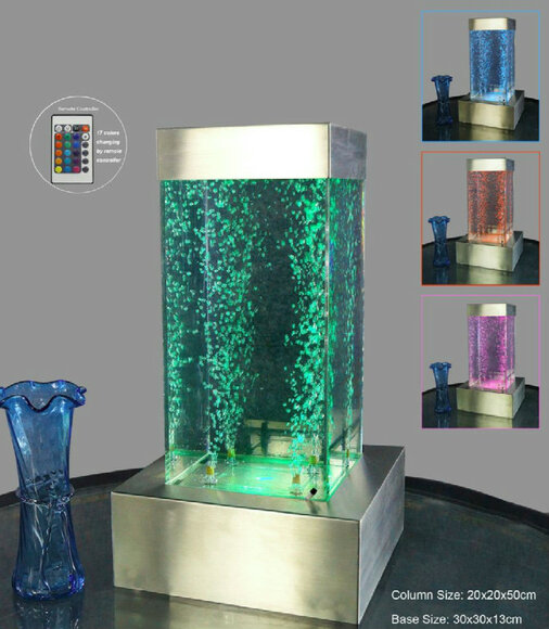 led säule tisch wassersäule säulen dekoration bar laden theken wasser von JV Möbel